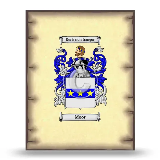 Moor Coat of Arms Print