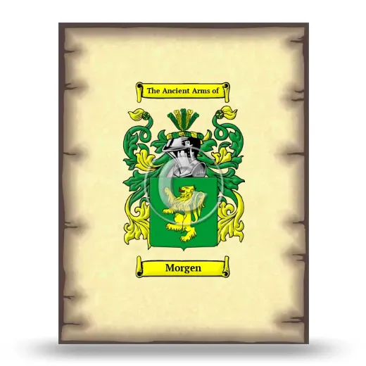 Morgen Coat of Arms Print