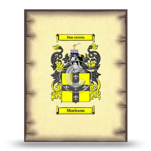 Morisson Coat of Arms Print