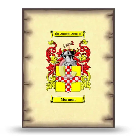 Mormon Coat of Arms Print