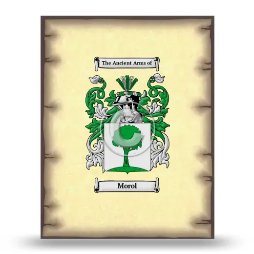 Morol Coat of Arms Print