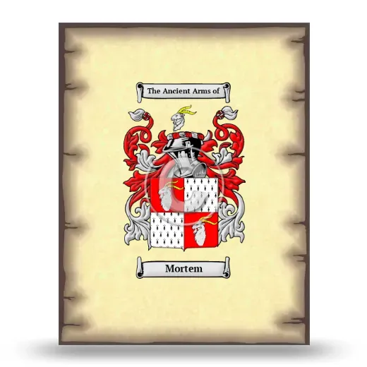 Mortem Coat of Arms Print