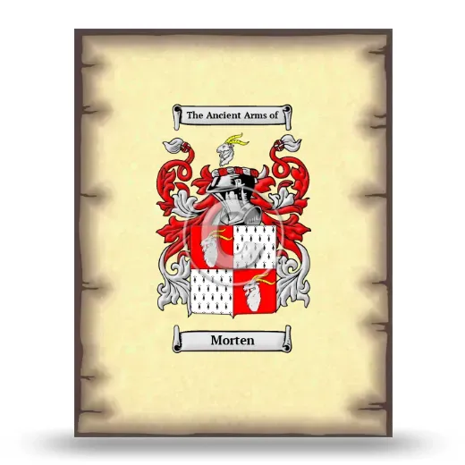 Morten Coat of Arms Print