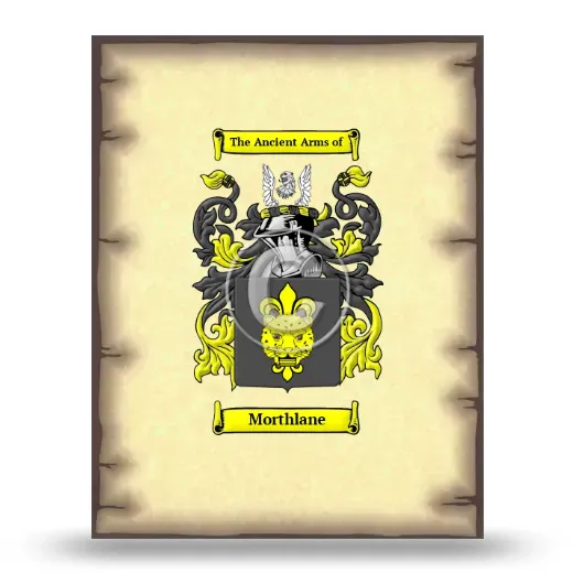 Morthlane Coat of Arms Print