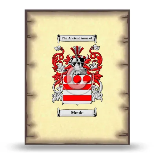 Moule Coat of Arms Print