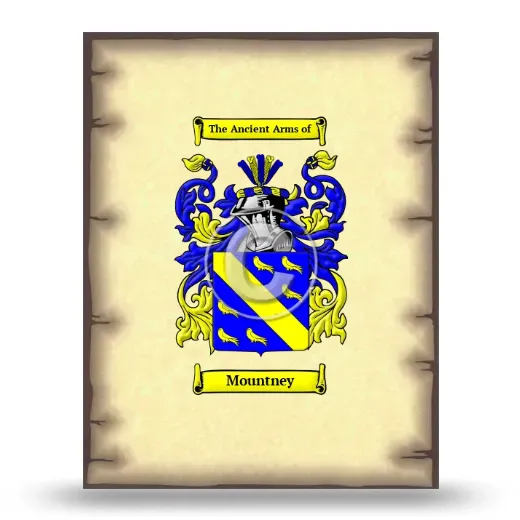Mountney Coat of Arms Print