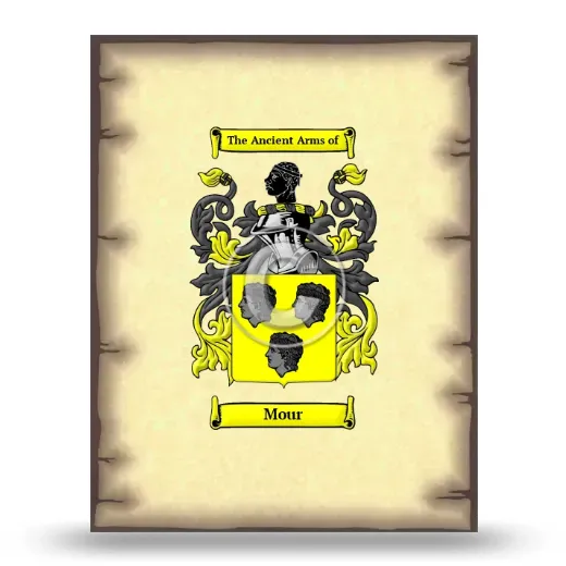 Mour Coat of Arms Print
