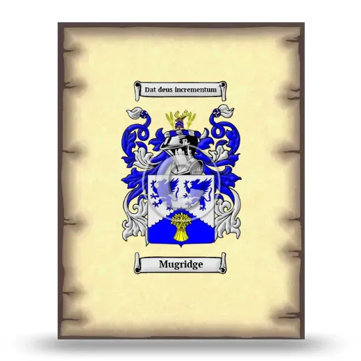 Mugridge Coat of Arms Print