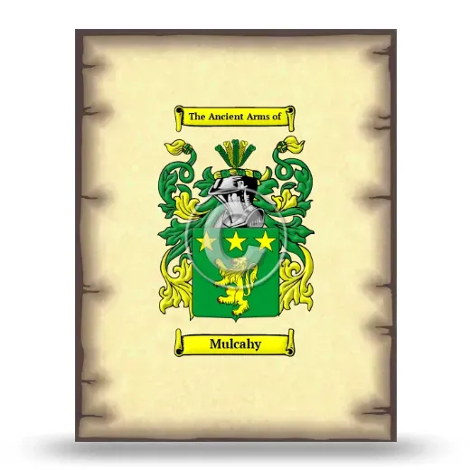 Mulcahy Coat of Arms Print