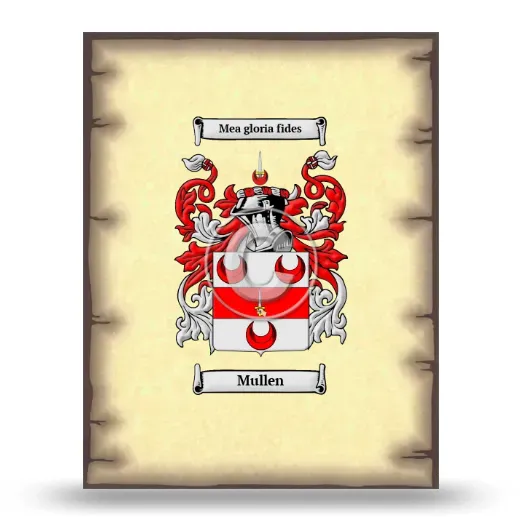 Mullen Coat of Arms Print