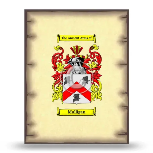 Mulligan Coat of Arms Print