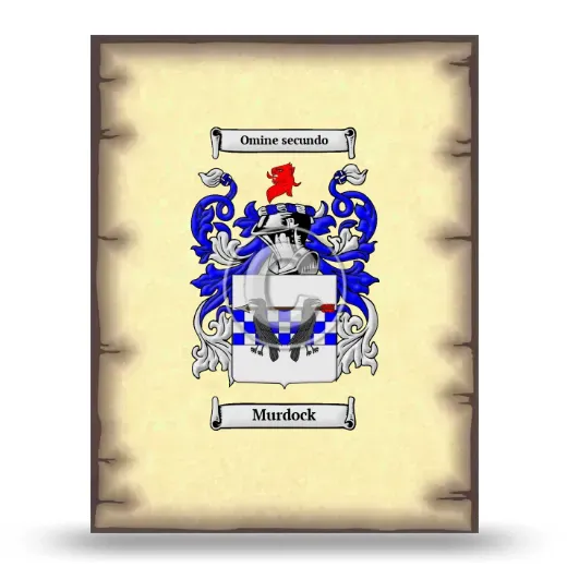 Murdock Coat of Arms Print