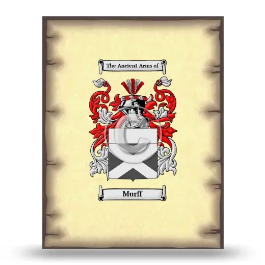 Murff Coat of Arms Print