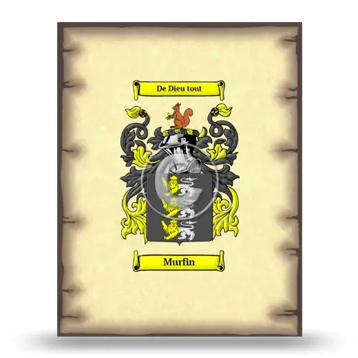 Murfin Coat of Arms Print