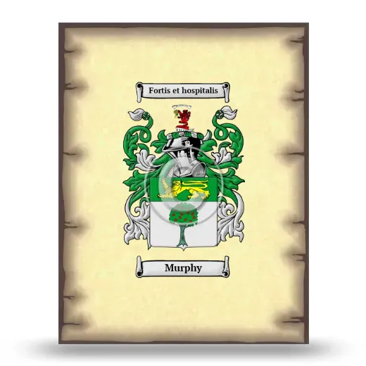 Murphy Coat of Arms Print