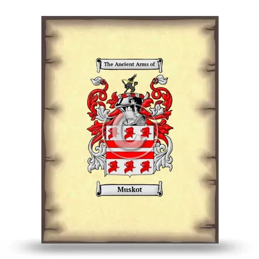 Muskot Coat of Arms Print