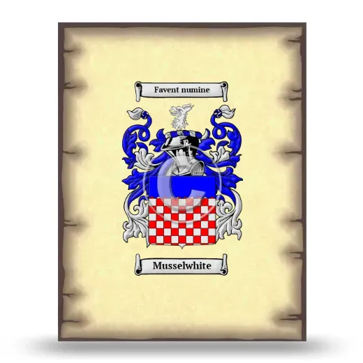 Musselwhite Coat of Arms Print