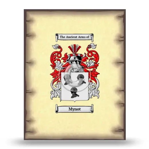 Mynot Coat of Arms Print