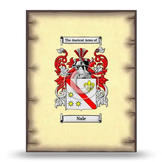Nale Coat of Arms Print