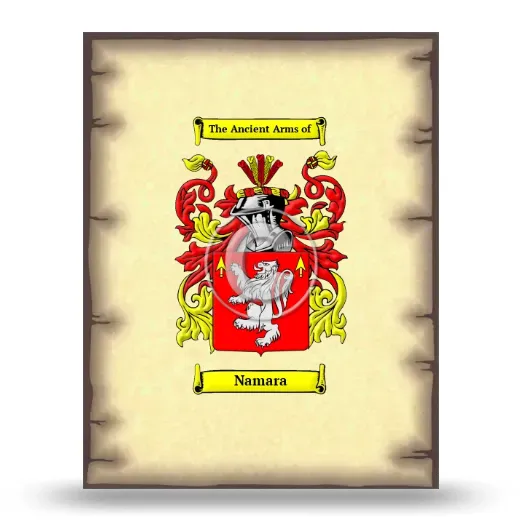 Namara Coat of Arms Print