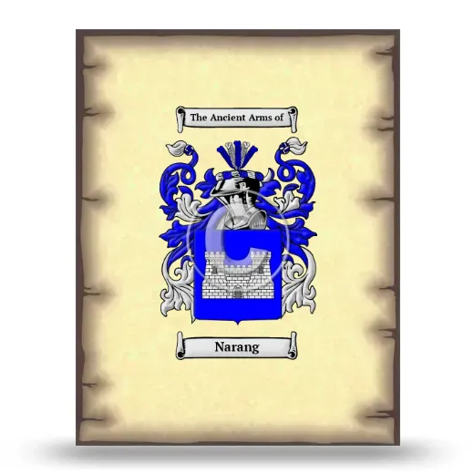 Narang Coat of Arms Print