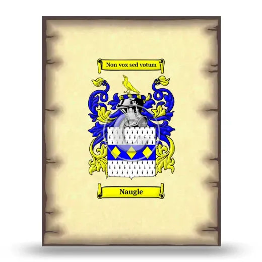Naugle Coat of Arms Print