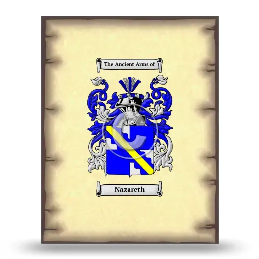 Nazareth Coat of Arms Print