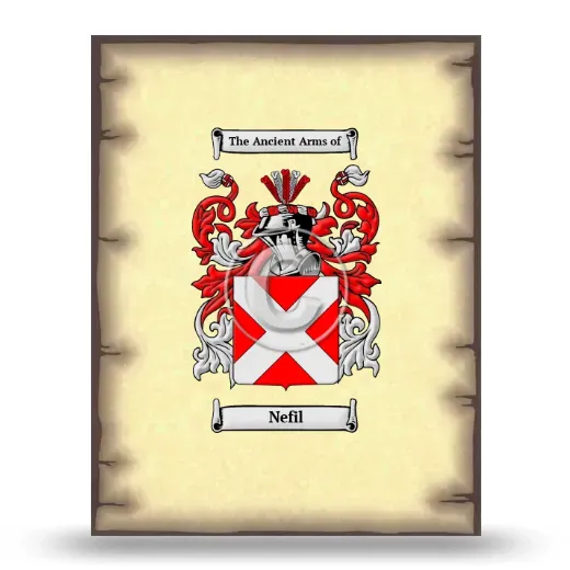 Nefil Coat of Arms Print