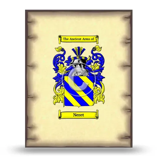 Neret Coat of Arms Print