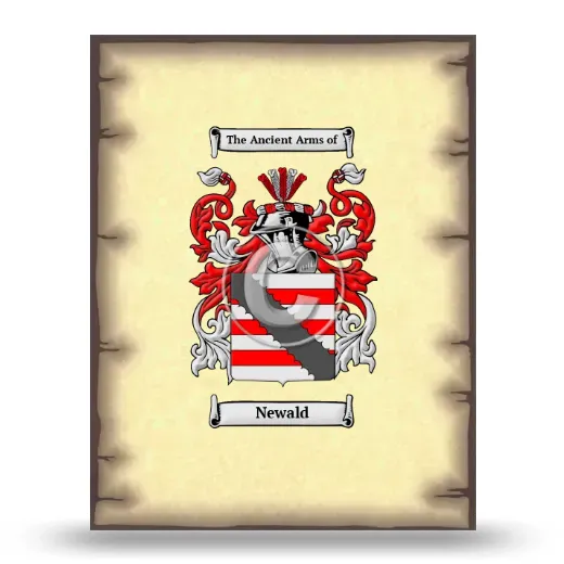 Newald Coat of Arms Print