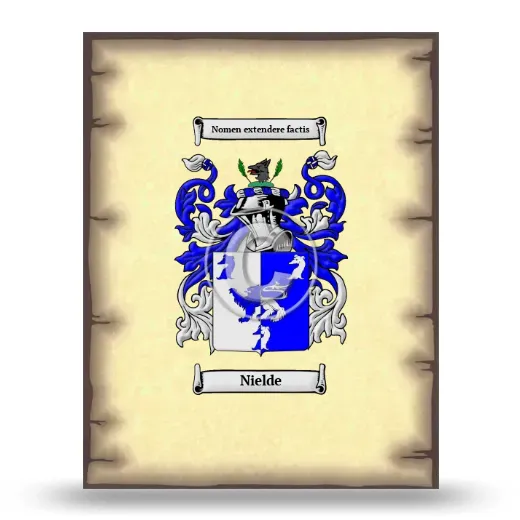 Nielde Coat of Arms Print