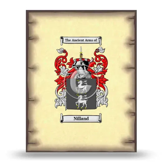 Nilland Coat of Arms Print