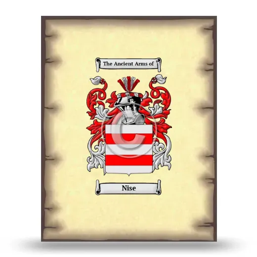 Nise Coat of Arms Print