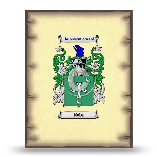 Nobs Coat of Arms Print