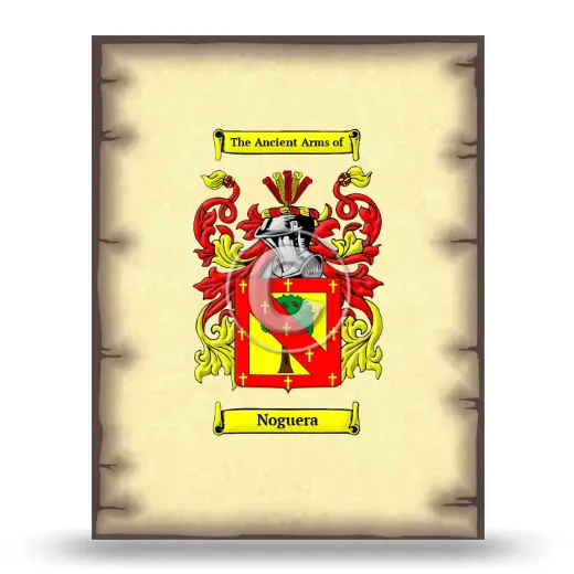 Noguera Coat of Arms Print
