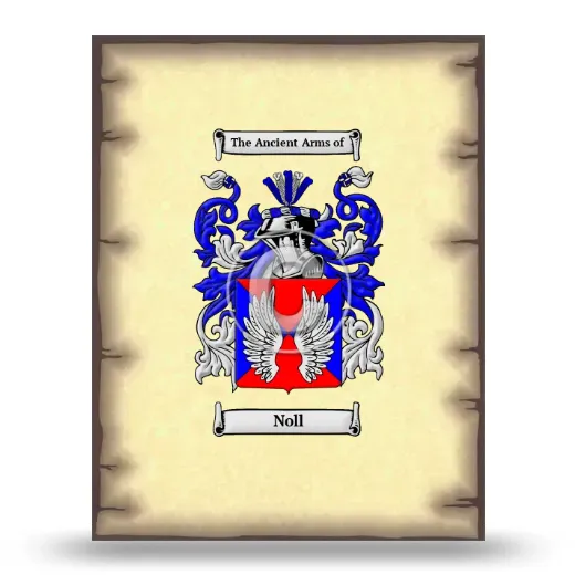 Noll Coat of Arms Print