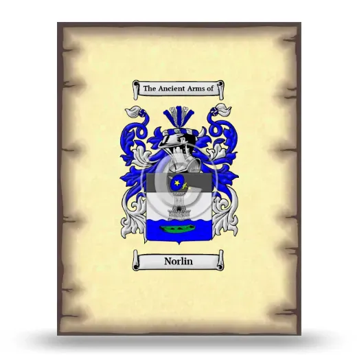 Norlin Coat of Arms Print