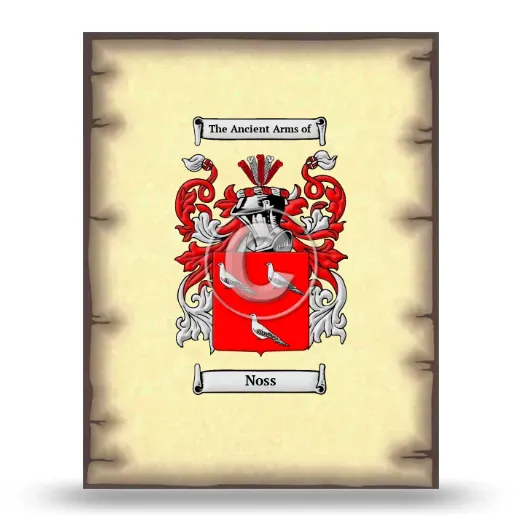 Noss Coat of Arms Print