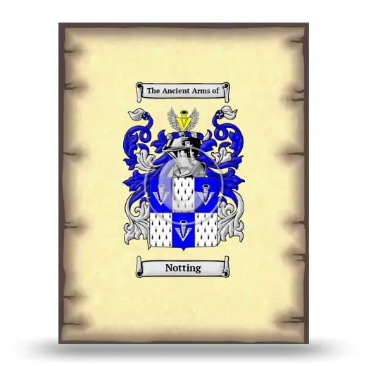 Notting Coat of Arms Print