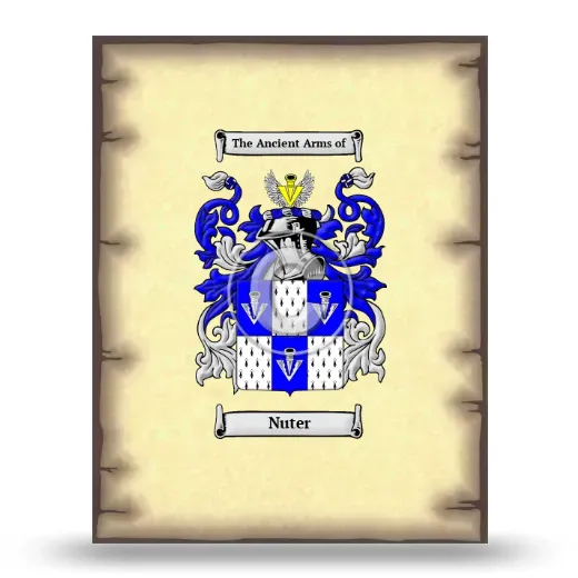 Nuter Coat of Arms Print