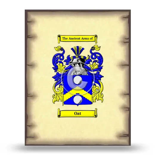 Oat Coat of Arms Print