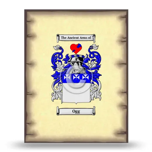 Ogg Coat of Arms Print