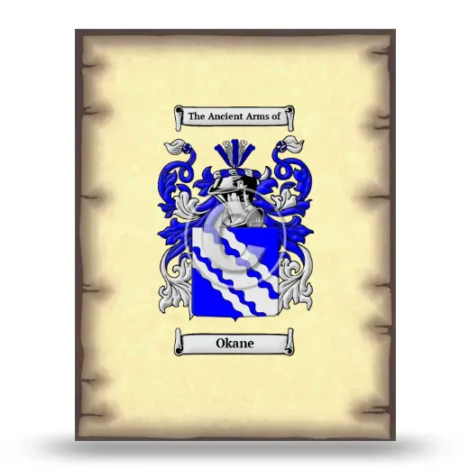 Okane Coat of Arms Print