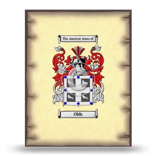 Olds Coat of Arms Print