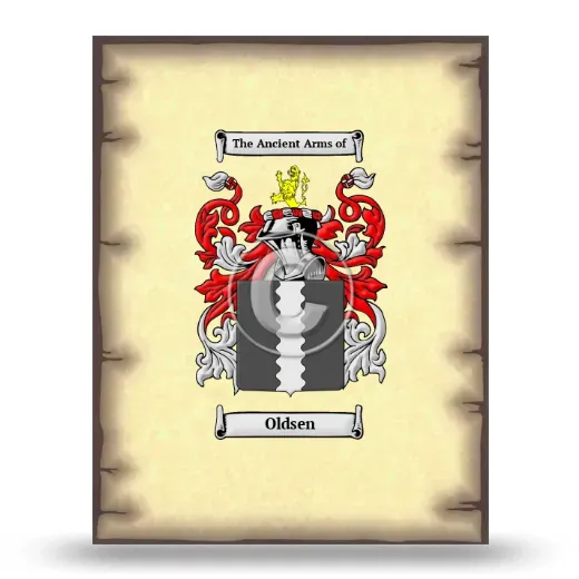 Oldsen Coat of Arms Print
