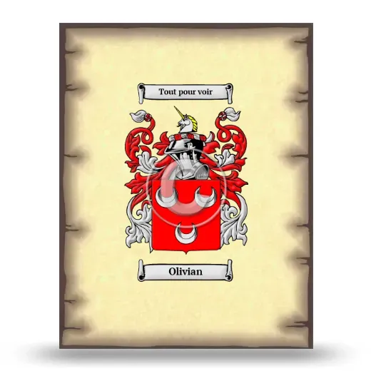 Olivian Coat of Arms Print
