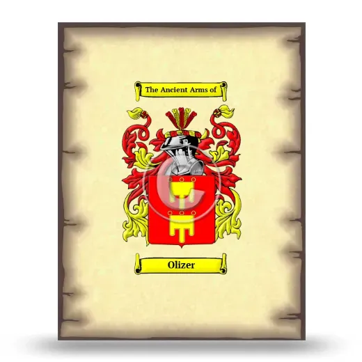Olizer Coat of Arms Print