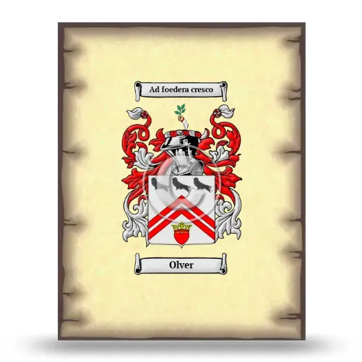 Olver Coat of Arms Print