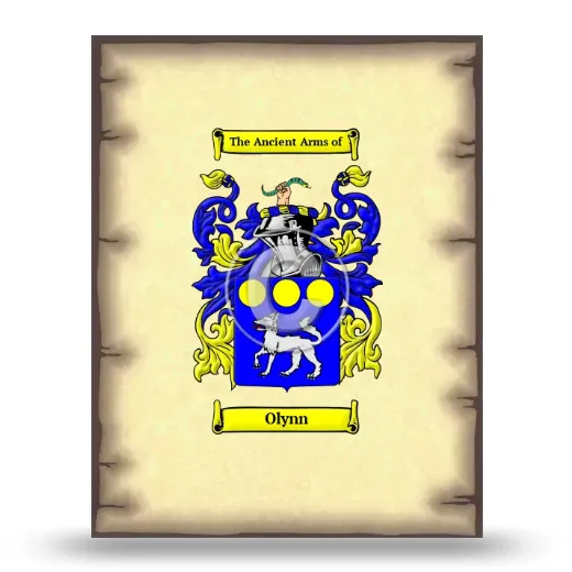 Olynn Coat of Arms Print