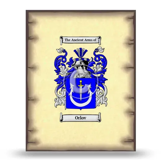Orlov Coat of Arms Print